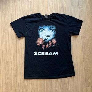 Vintage Scream Movie T-Shirt Size M